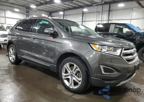 2015 Ford Edge Titanium from USA, damaged, VIN 2FMTK4K88FBB34579